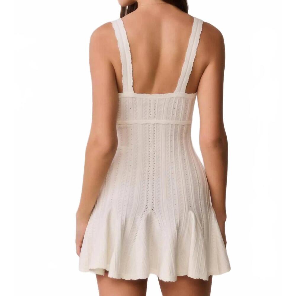 NEW LOVESHACKFANCY tabatha dress in white tea - Picture 3 of 3